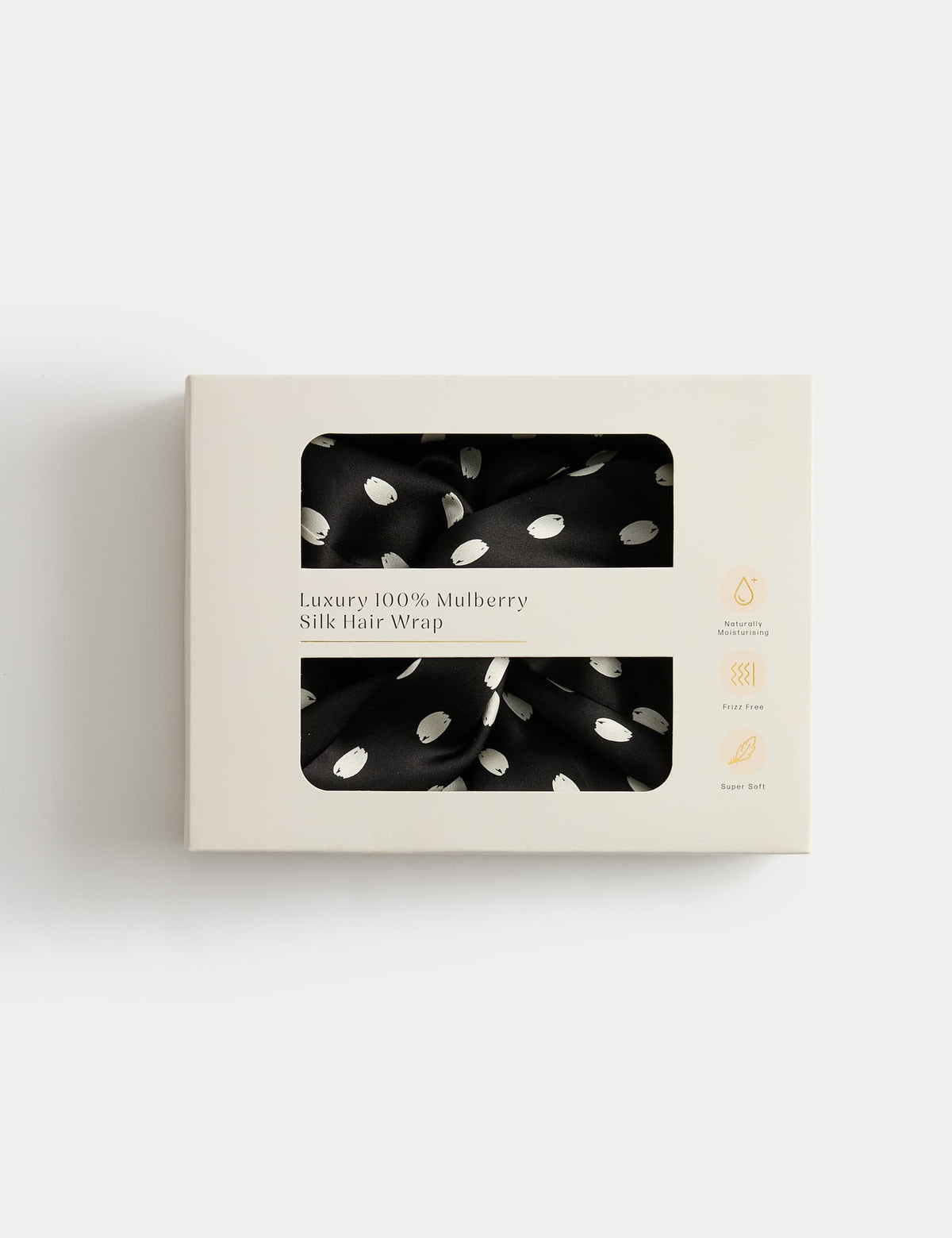 M&S Printed Pure Silk Hair Turban