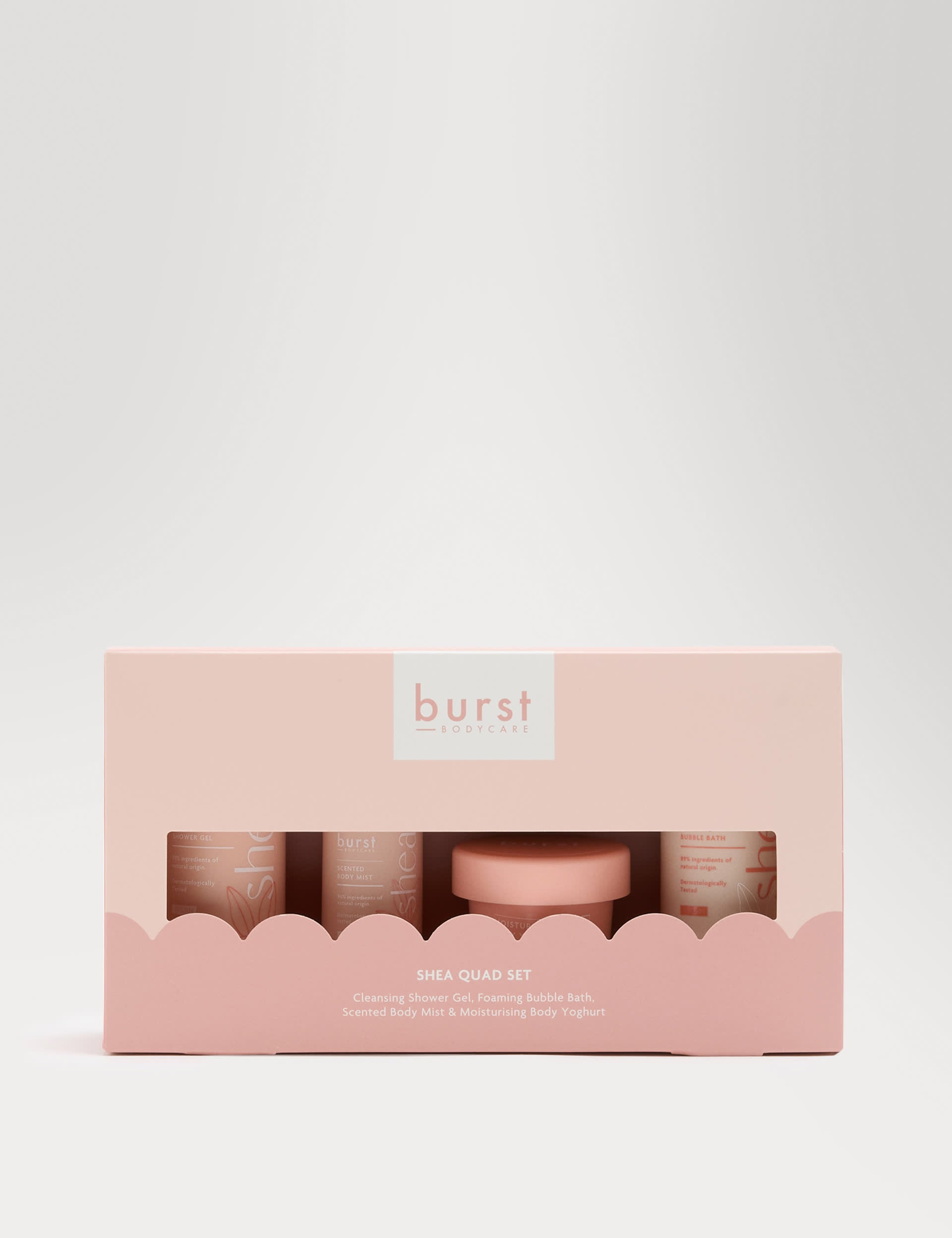 Burst Bodycare Shea Quad Skincare Set (British brand)
