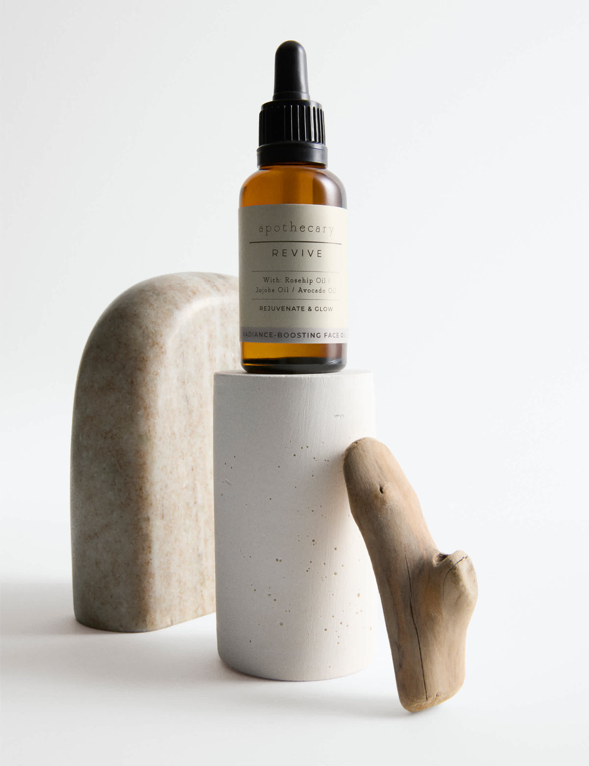 Apothecary Revive facial oil 30ml, imported from the UK