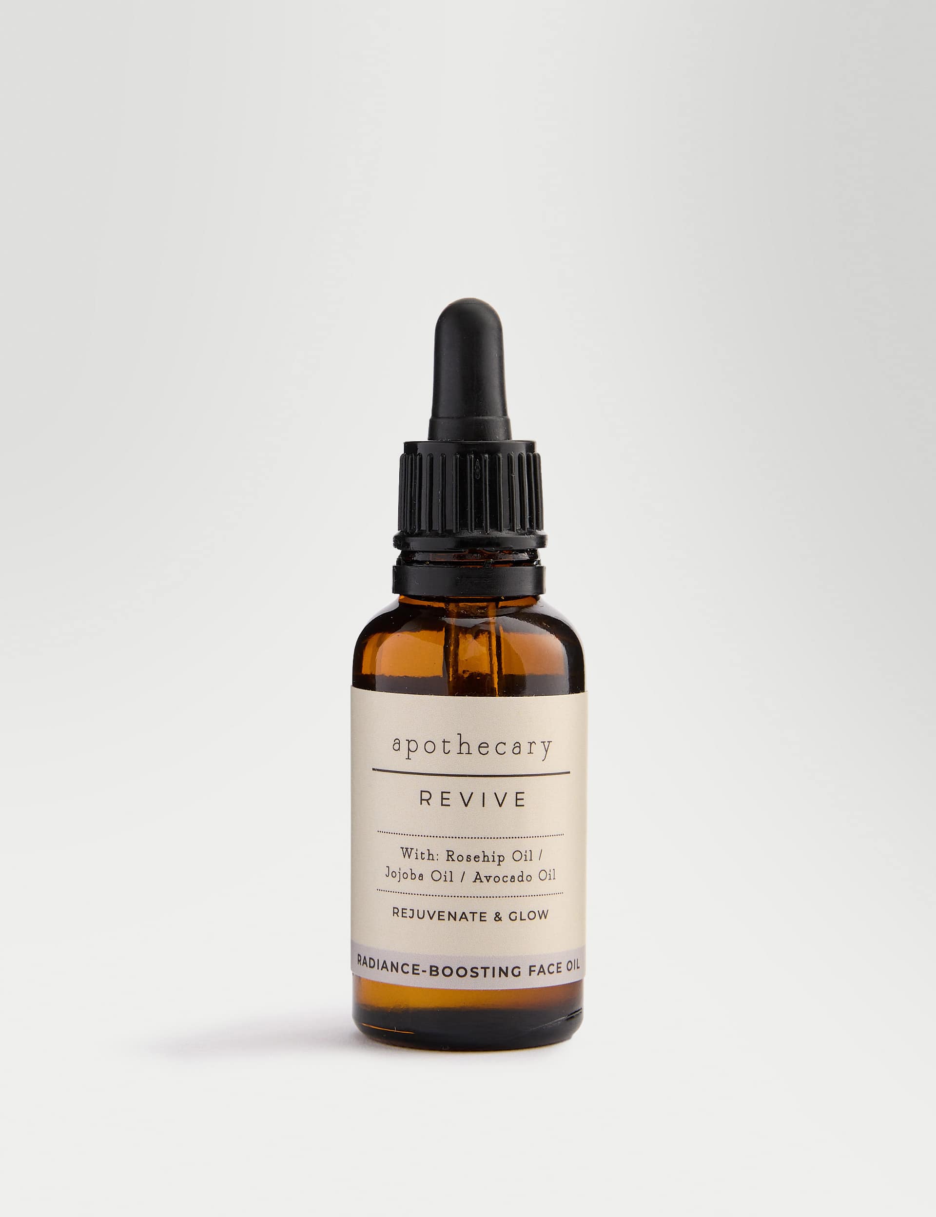 Apothecary Revive facial oil 30ml, imported from the UK