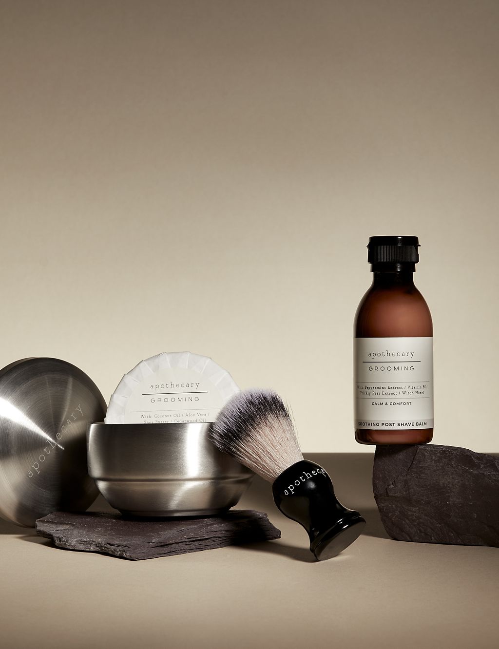 Grooming Shaving Soap & Bowl Set GOODS M&S   