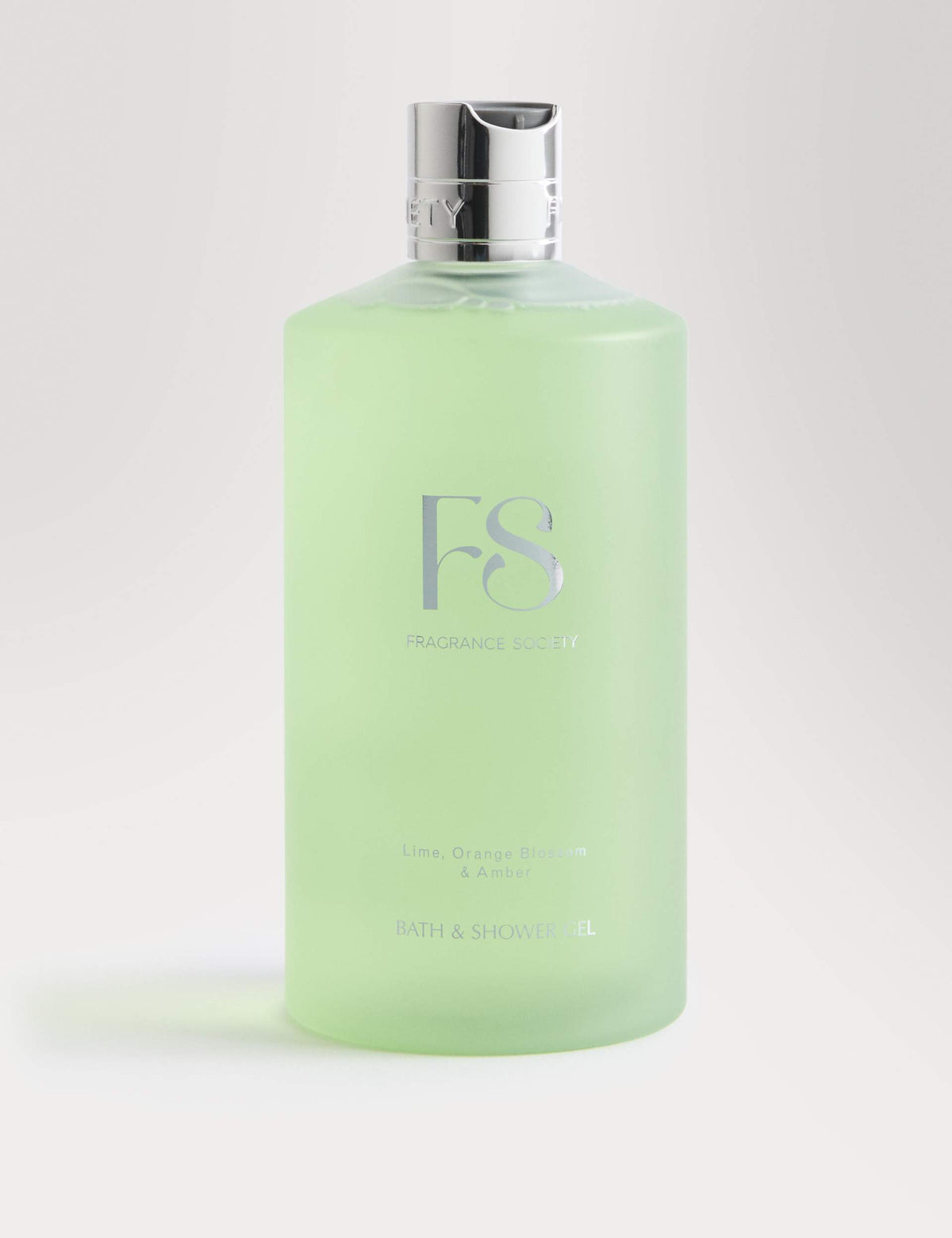 Fragrance Society Lime Orange Blossom Amber bath gel 500ml (British brand)
