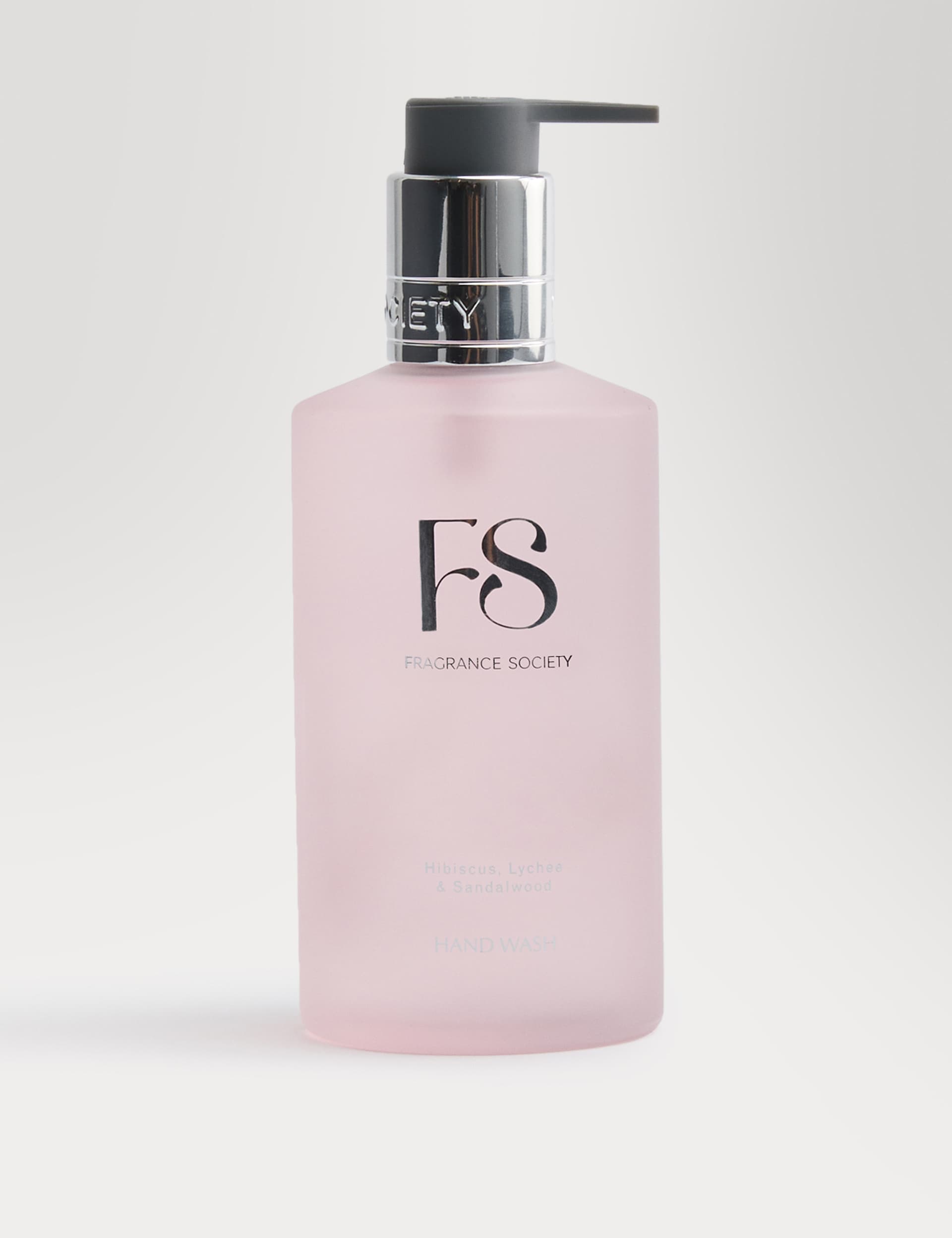 Fragrance Society hand wash Hibiscus Lychee & Sandalwood 265ml - British product