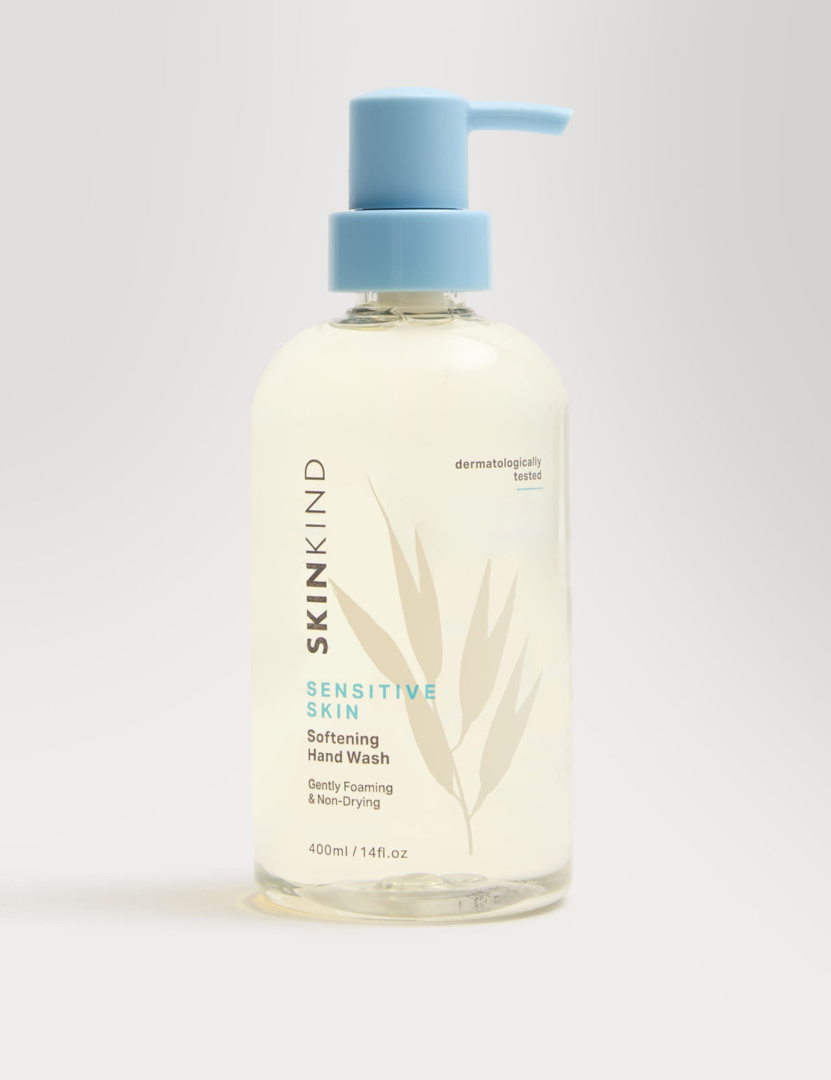 Skinkind hand wash sensitive fragrance-free 400ml, UK version