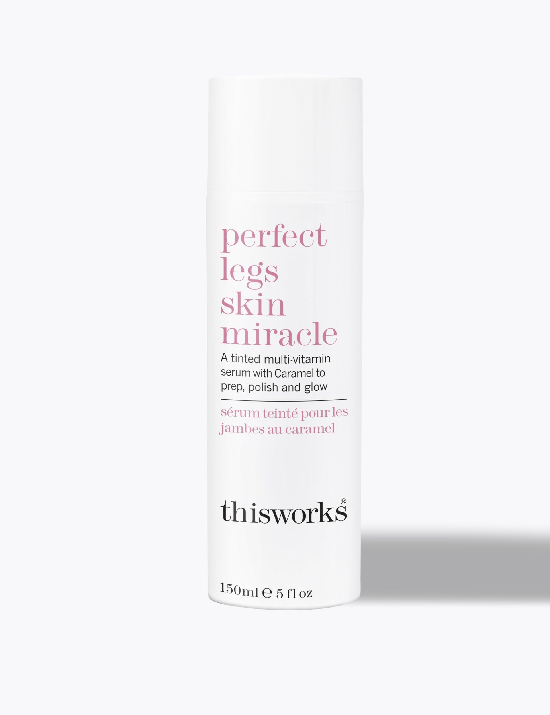 THISWORKS tinted leg serum with vitamins 150ml, imported from the UK