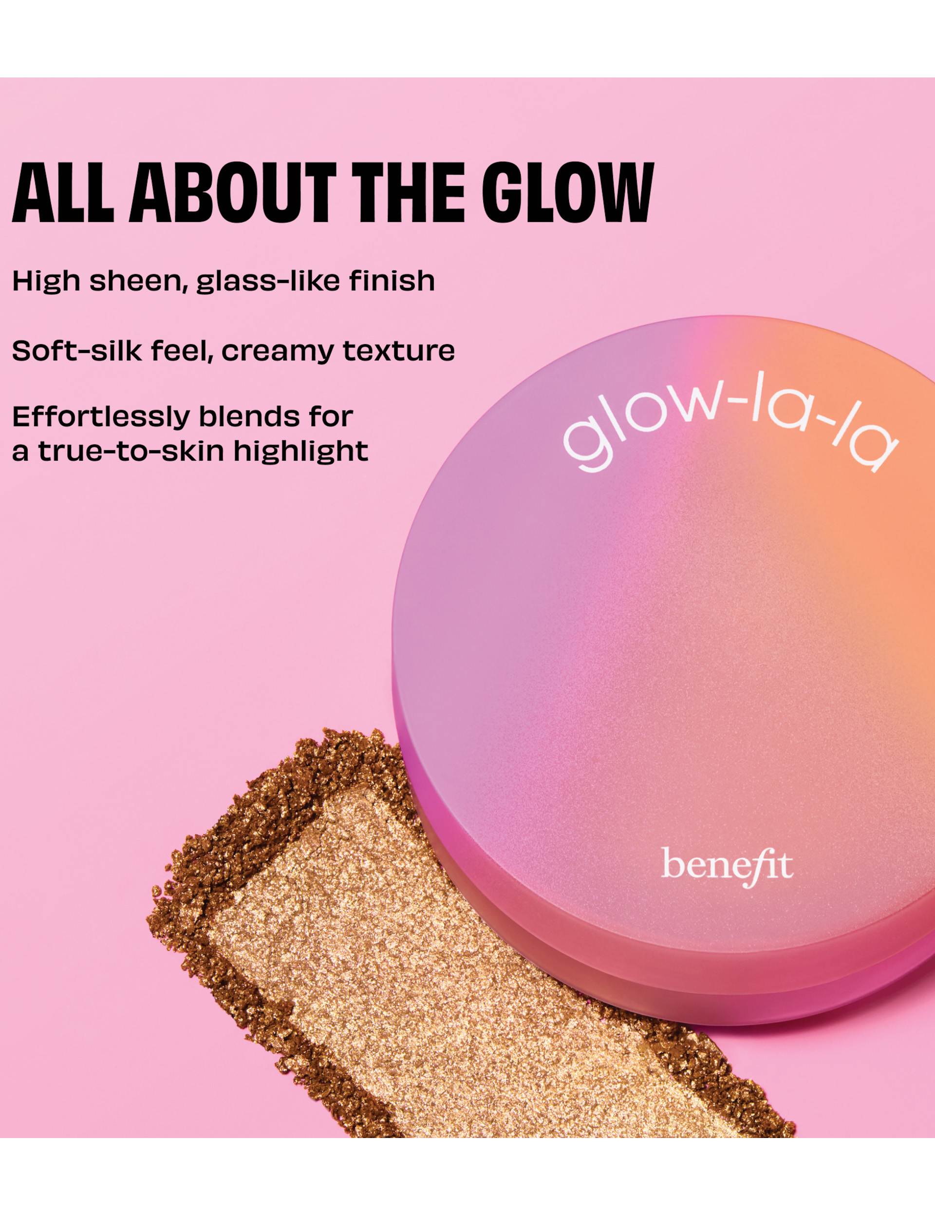 Glow-la-la Nova highlight powder 54g (British brand)