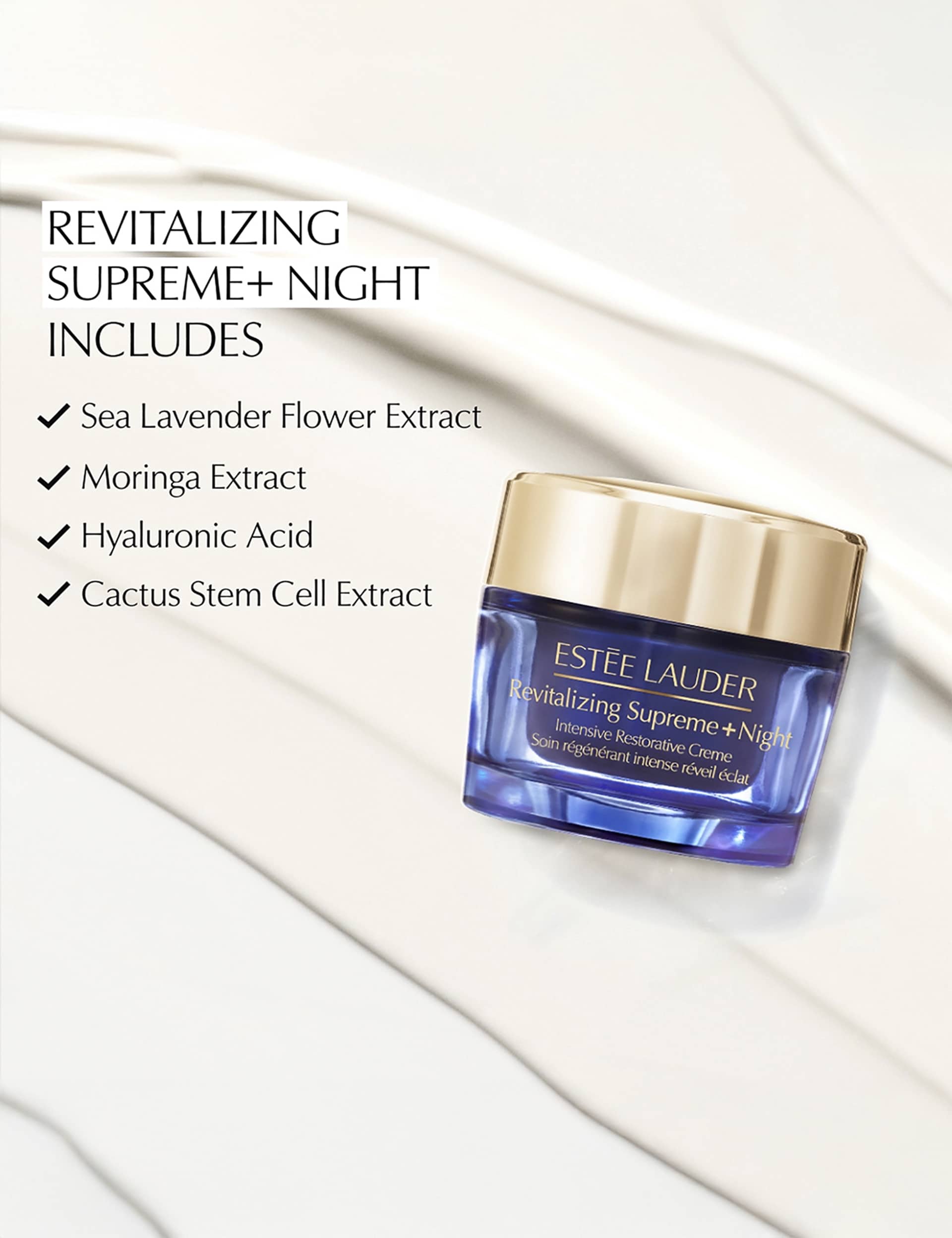 Estée Lauder Revitalizing Supreme+ Night Cream 50ml, imported from the UK