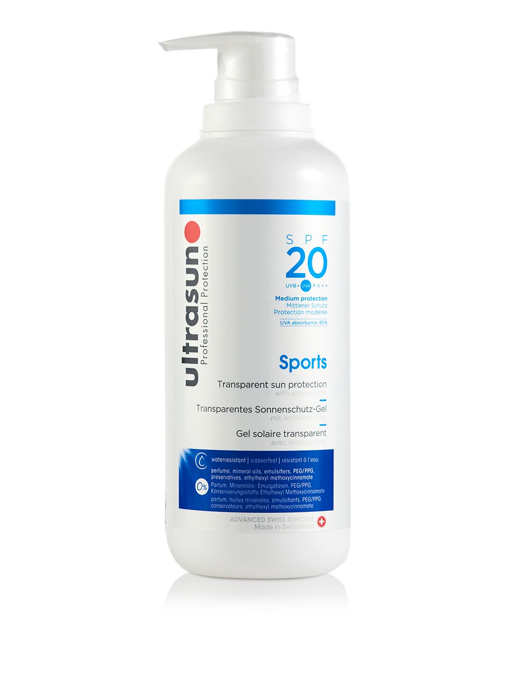 Sports Gel SPF 20 400ml GOODS M&S   