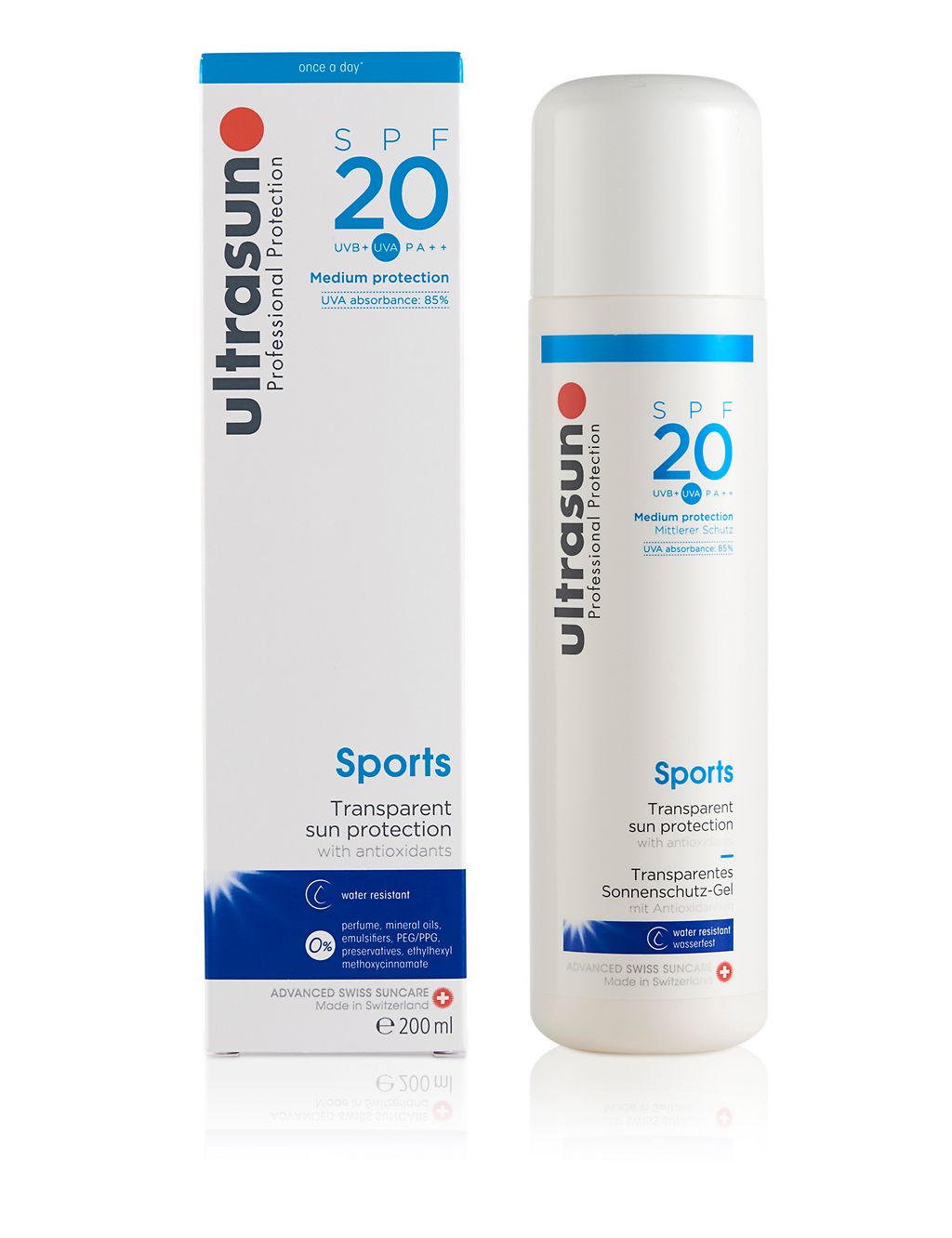 Sports Gel SPF 20 200ml GOODS M&S   