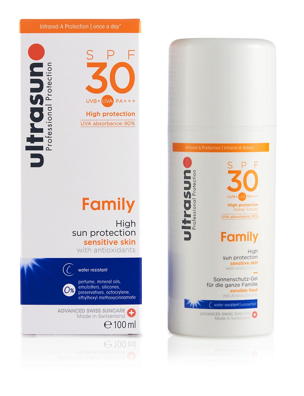 Family Sun Cream SPF 30 100ml GOODS M&S   