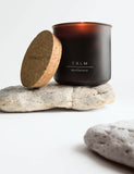Calm refillable scented candle, imported from the UK
