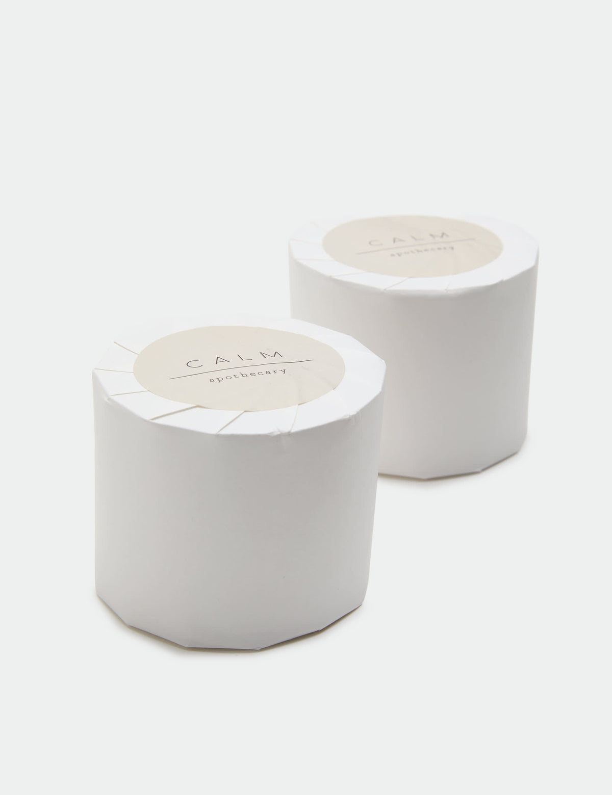 Apothecary Calm candle refills set of 2 (British brand)
