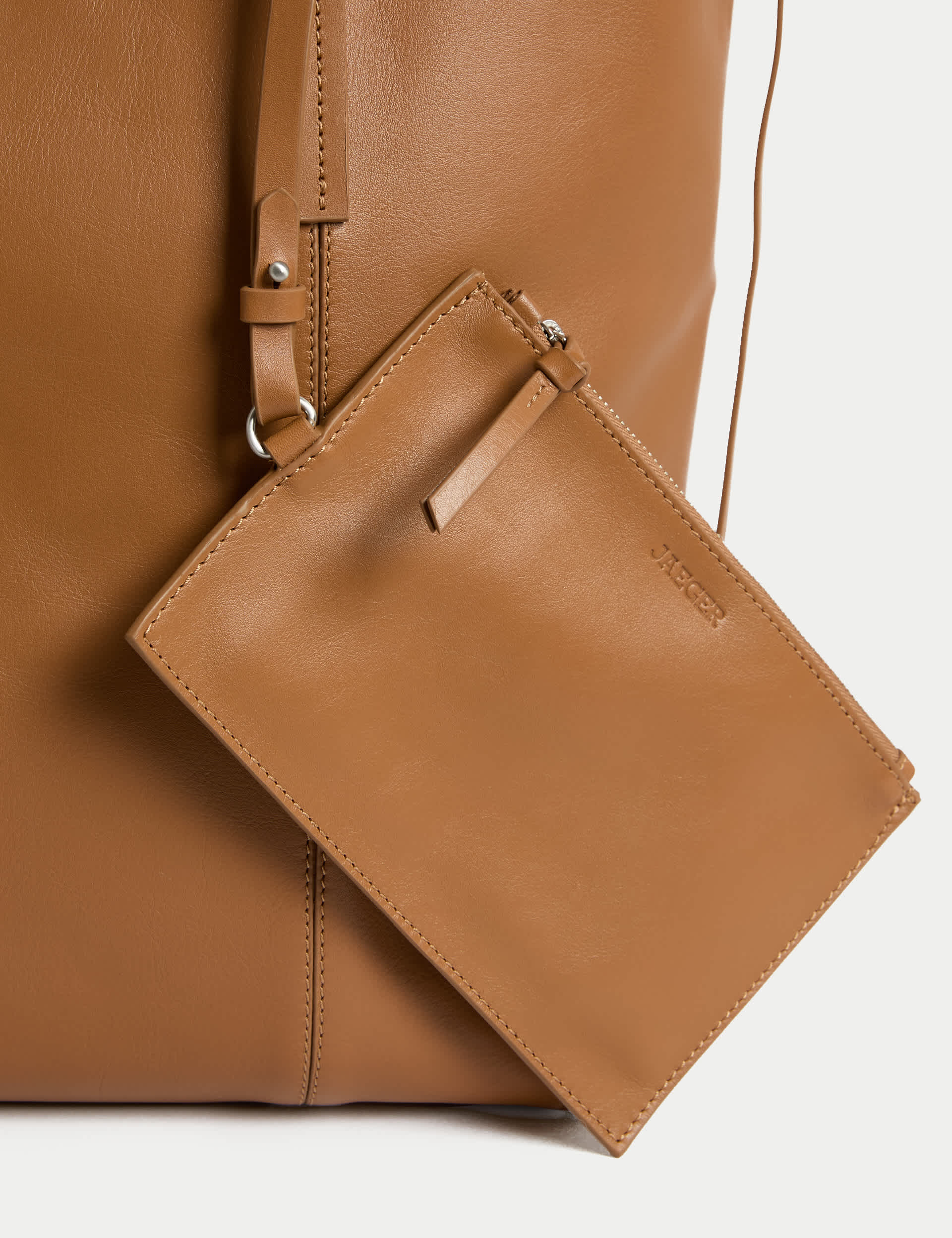 Jaeger large leather tote bag, UK version