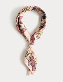 Jaeger silk floral scarf 64cm - British product