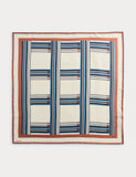 Jaeger pure silk geometric scarf 64cm - British product