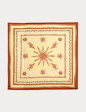 Jaeger extra large silk blend patterned scarf 130cm (British brand)