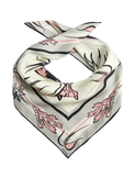 Jaeger pure silk square scarf 64 cm, UK version