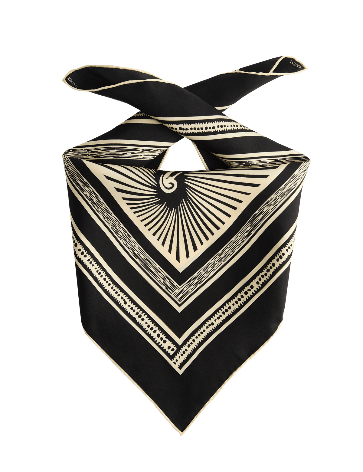 Jaeger pure silk printed scarf 64 cm, UK version