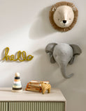 Mamas & Papas Born to be Wild lion wall head decoration, UK version