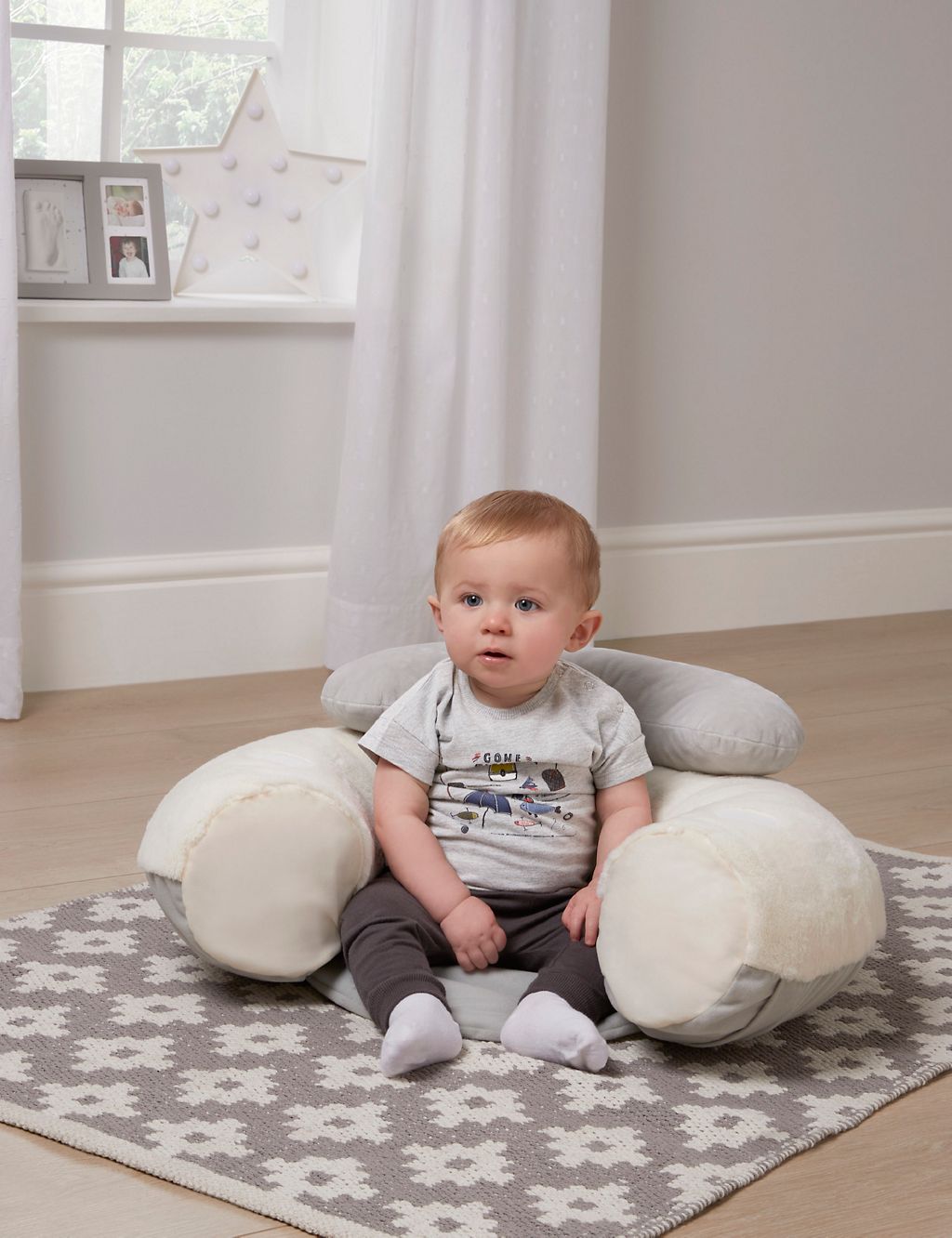 Wish Upon a Cloud Sit & Play Floor Seat (6 Mths) GOODS M&S   