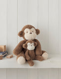 Mamas & Papas Monkey soft toy from Welcome to the World collection, imported from the UK