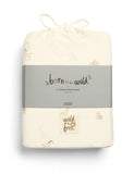 Mamas & Papas born to be wild cotbed fitted sheets 2 pack, imported from the UK
