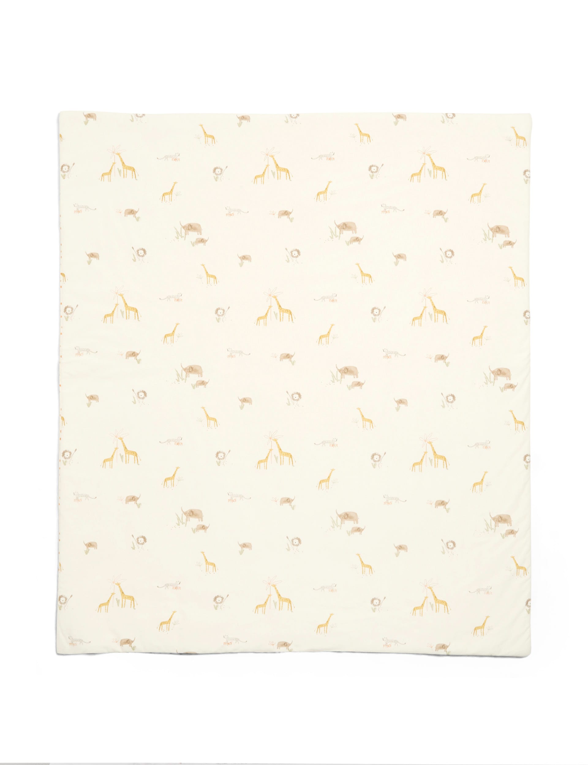 Mamas & Papas jungle cotbed quilt, UK version