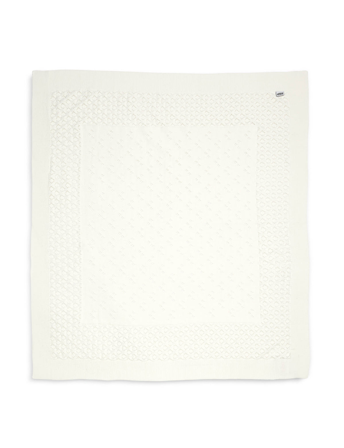 Mamas & Papas knitted pointelle shawl, UK version