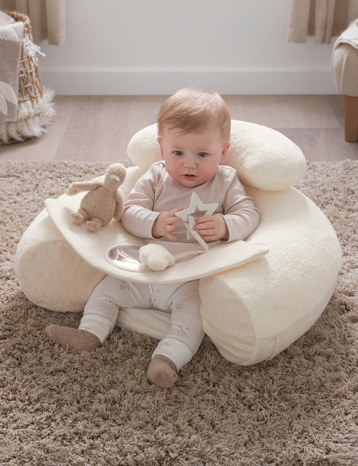 Mamas & Papas Sit and Play baby activity seat, imported from the UK