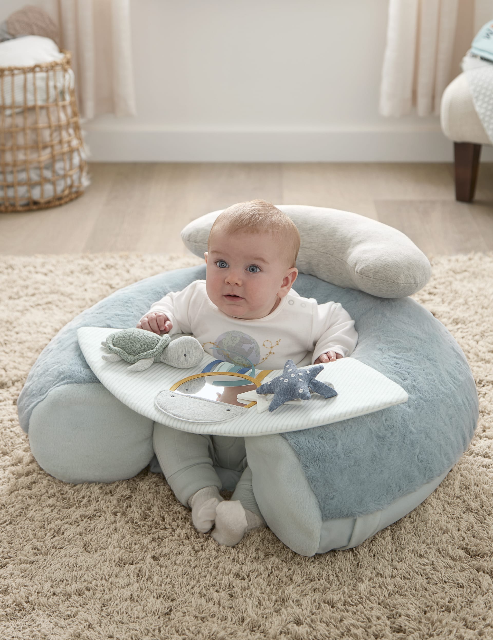 Mamas & Papas Under the Sea interactive seat, imported from the UK