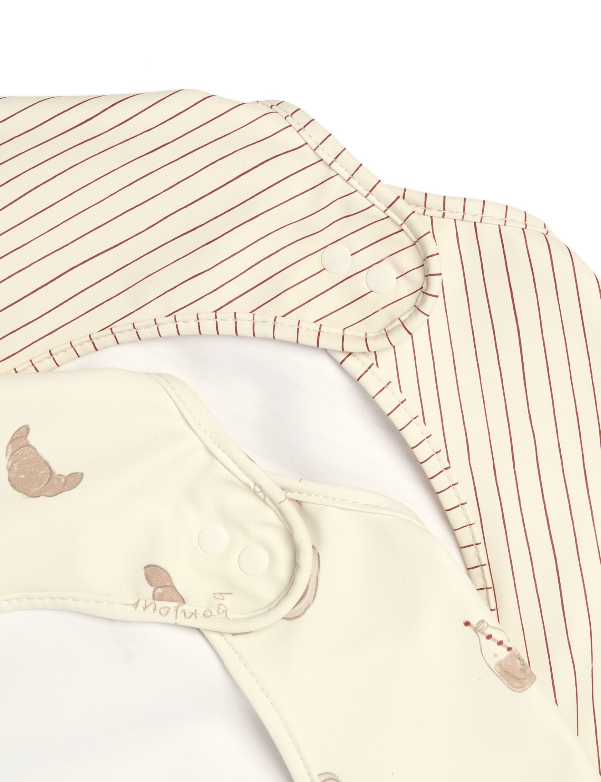Mamas & Papas striped bibs 2 pack, UK version