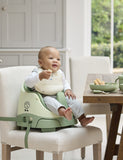 Mamas & Papas silicone bibs 2-pack plain dinosaur imported from the UK