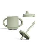 Mamas & Papas silicone sippy cup snack pot green kiwi (British brand)