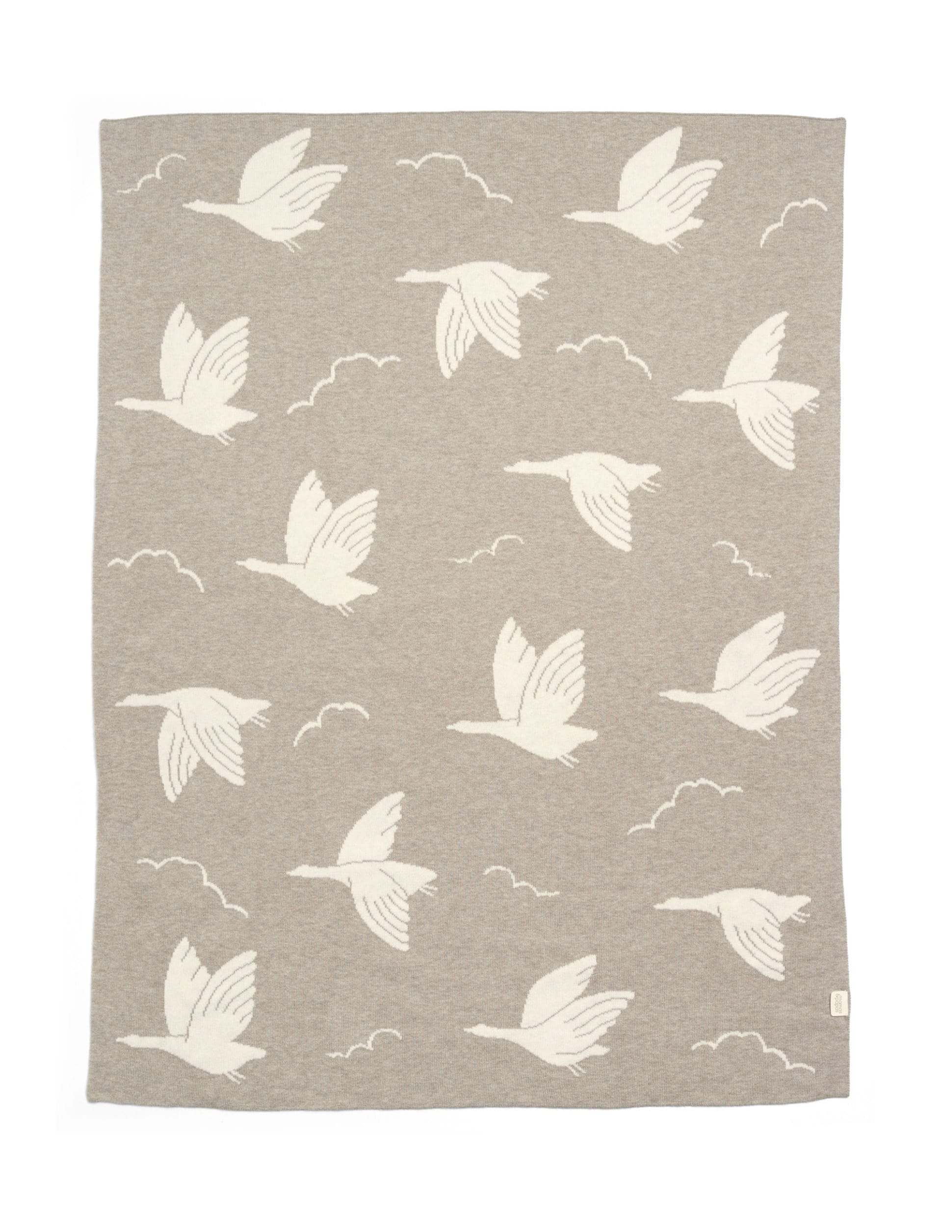 Mamas & Papas pure cotton knitted shawl, imported from the UK