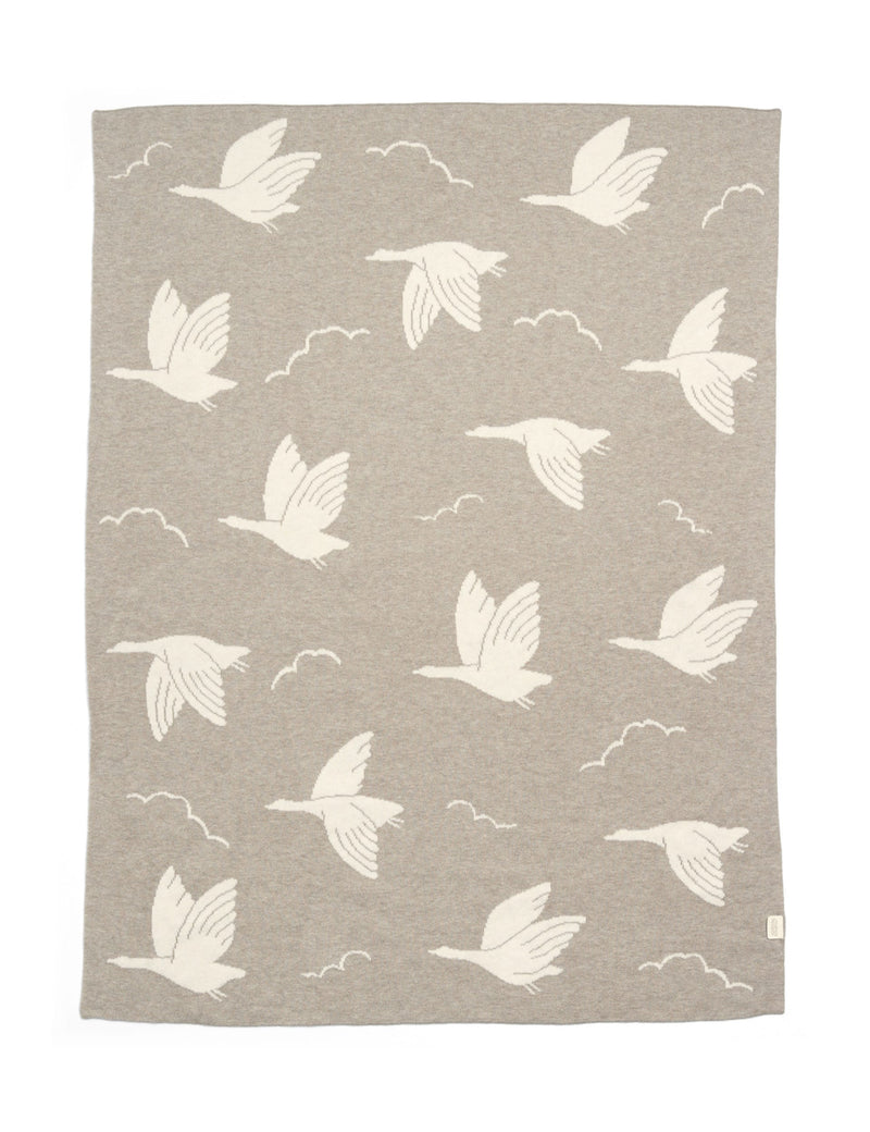 Mamas & Papas pure cotton knitted shawl, imported from the UK