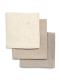 Mamas & Papas pure cotton muslin squares 3-pack (British brand)