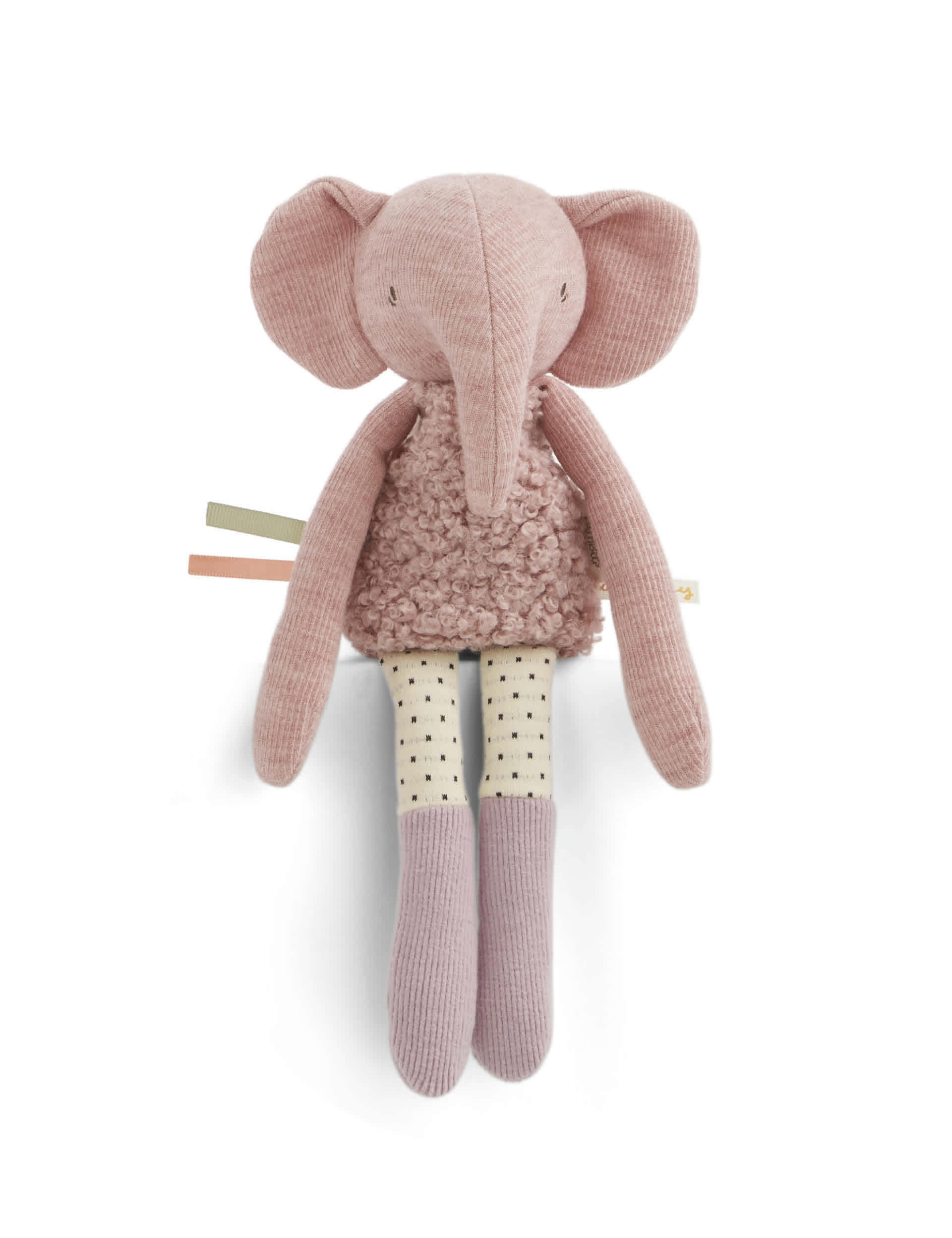 Mamas & Papas Edie Elephant beanie toy - British product