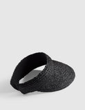 Seafolly raffia visor wide brim hat, imported from the UK