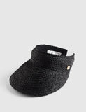 Seafolly raffia visor wide brim hat, imported from the UK