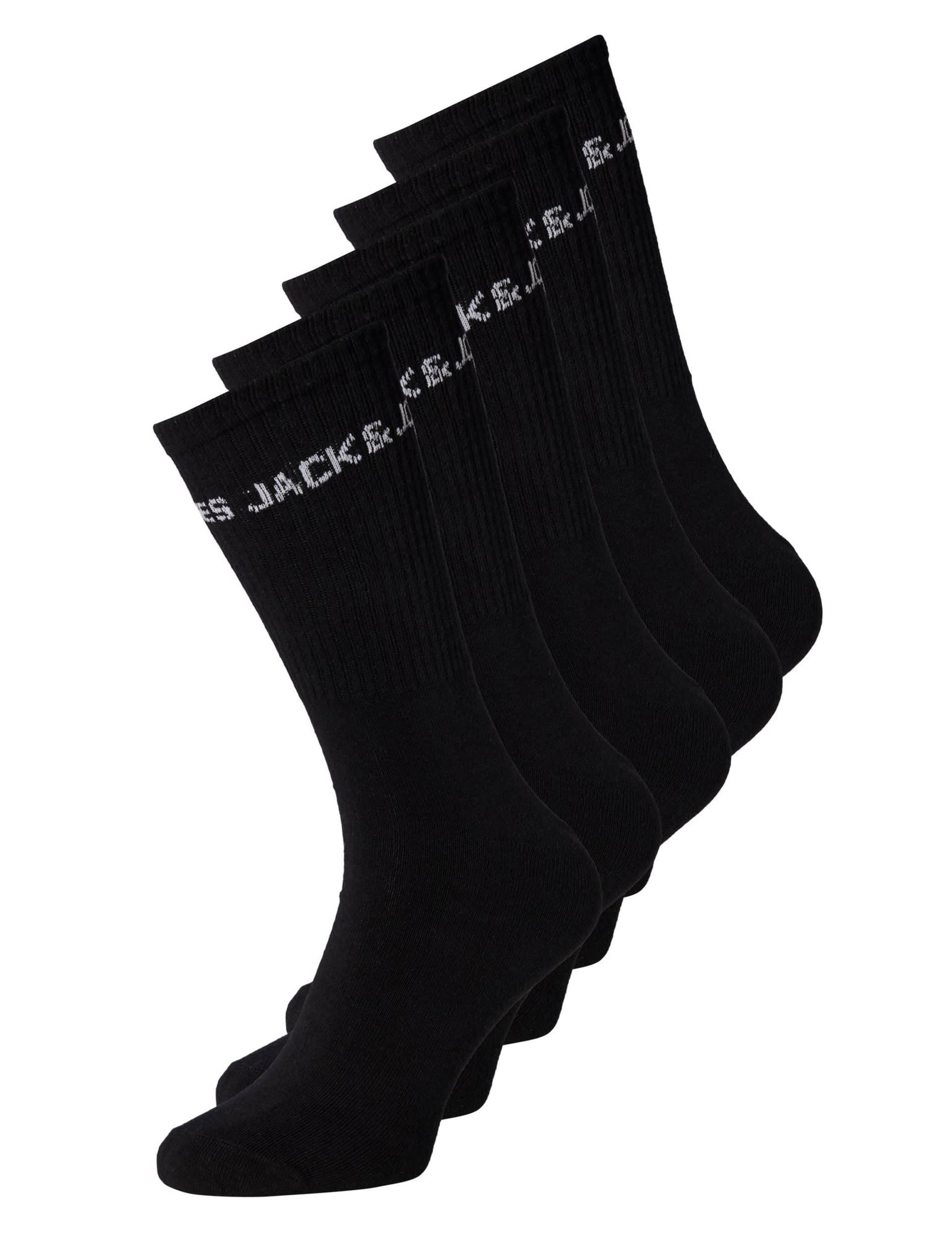 Jack & Jones cotton rich ankle socks 5-pack - British product