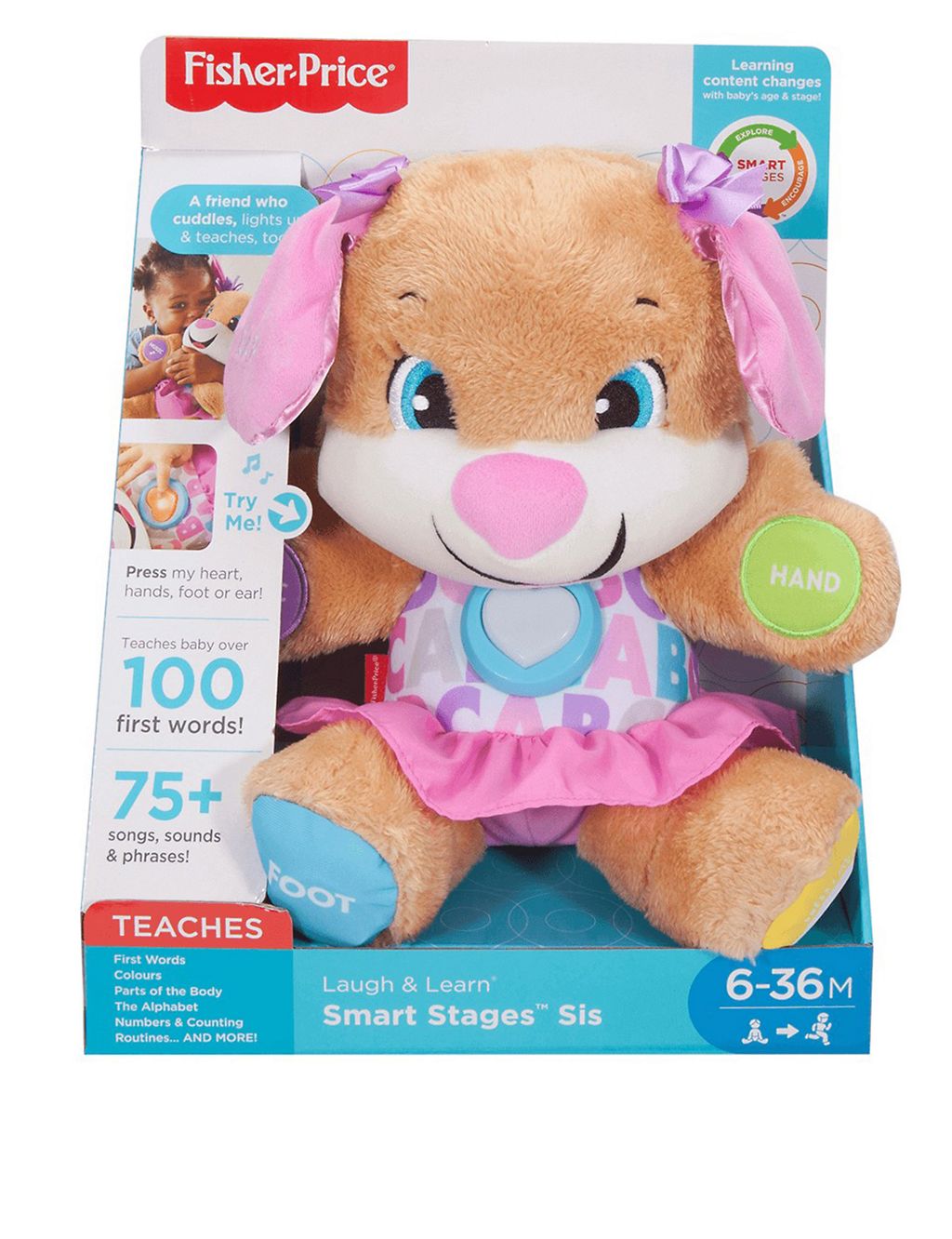 Smart Stages Sis Puppy (6–36 mths) GOODS M&S   