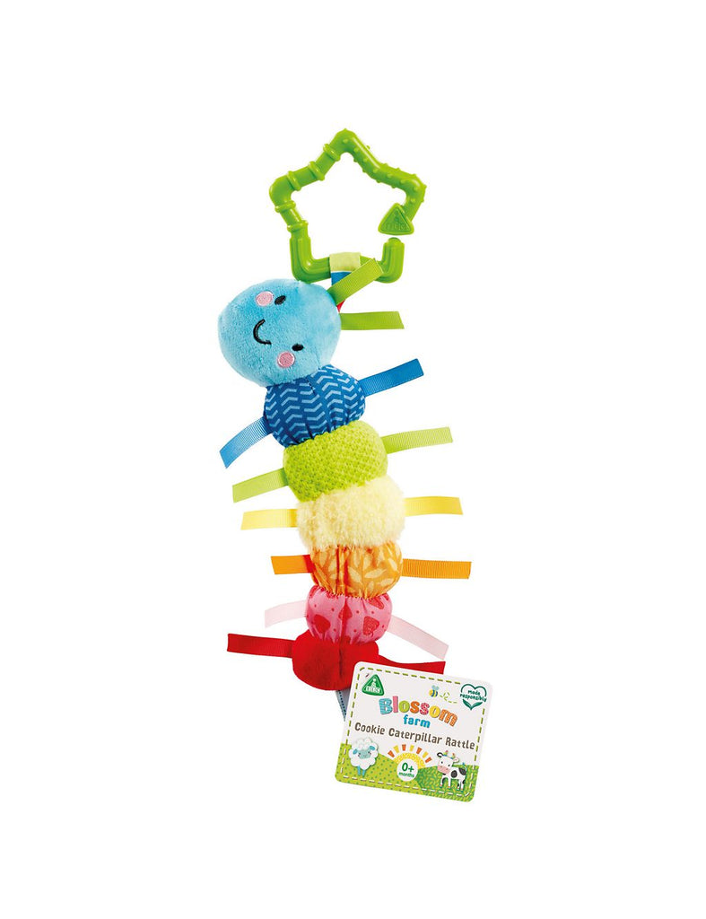 Cookie Caterpillar Rattle (0-12 Mths)