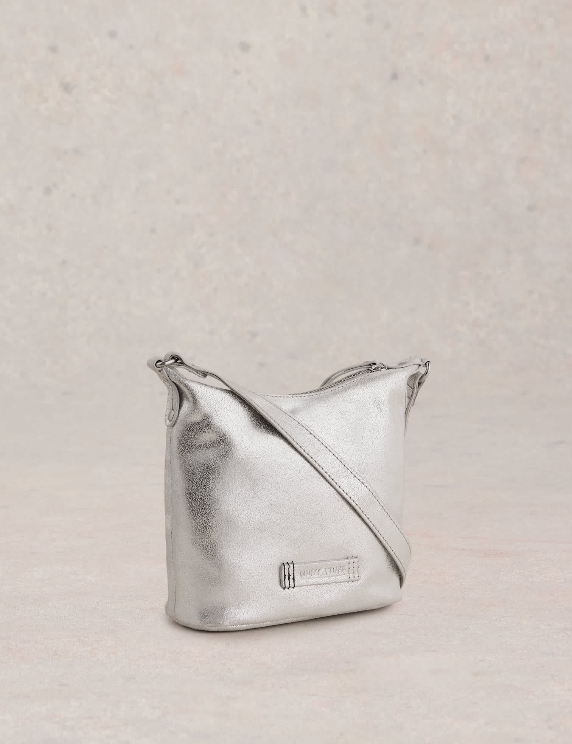White Stuff metallic cross body bag - British product