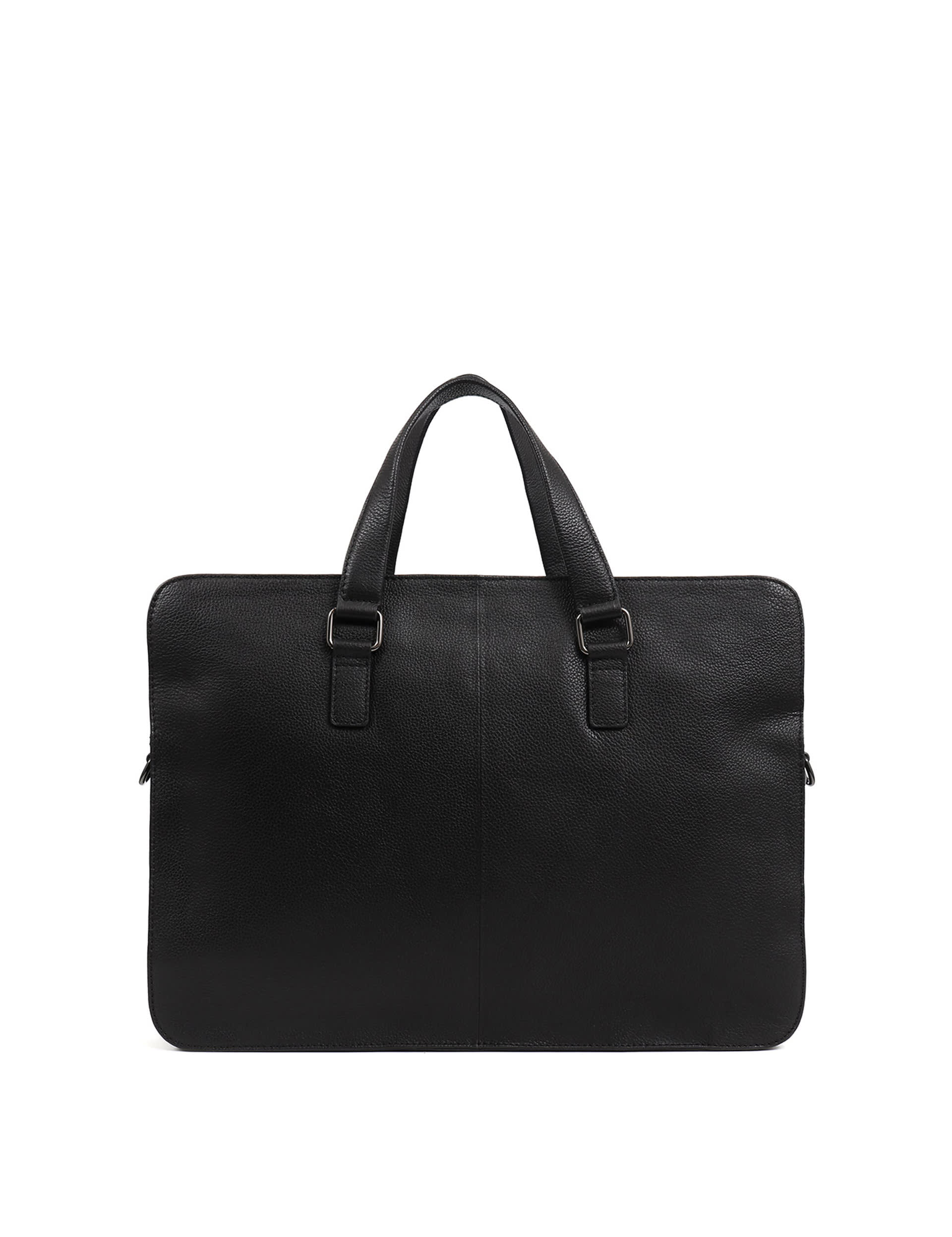 Jones Bootmaker leather pebble grain messenger bag, imported from the UK