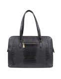 Jones Bootmaker leather croc effect tote bag, imported from the UK