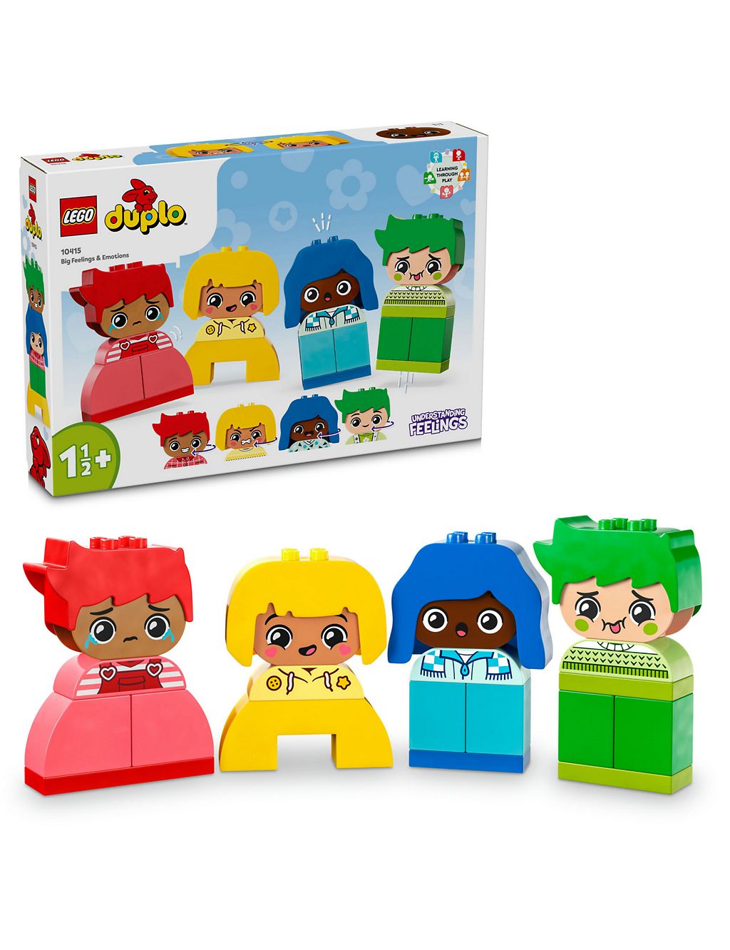 LEGO® DUPLO® My First Big Feelings & Emotions 10415 (1½+ Yrs) GOODS M&S   