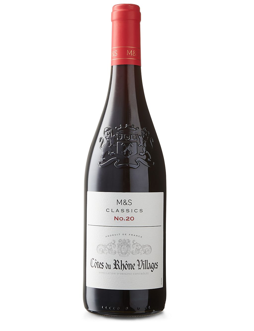 Côtes du Rhône Villages - Case of 6 GOODS M&S   