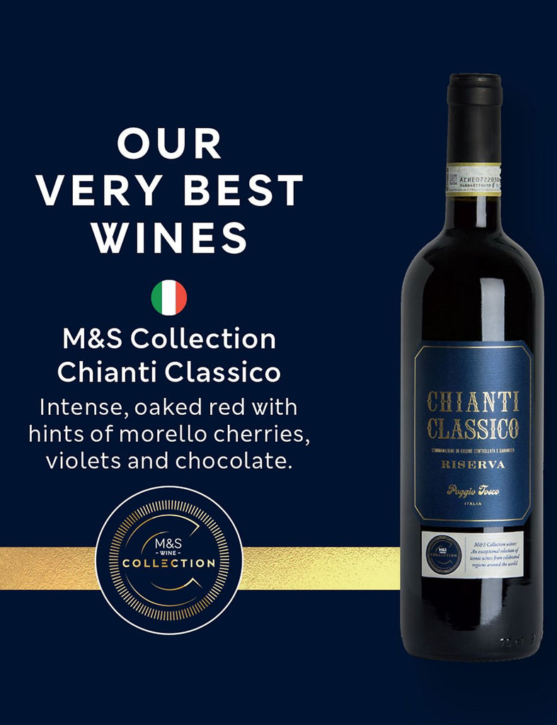 M&S Collection Chianti Classico Riserva Poggio Tosco - Case of 6