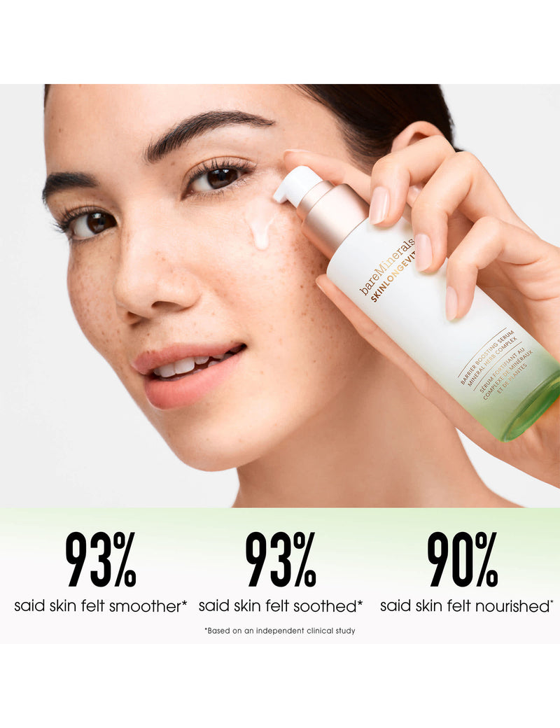 bareMinerals SKINLONGEVITY barrier boosting serum 50ml, imported from the UK