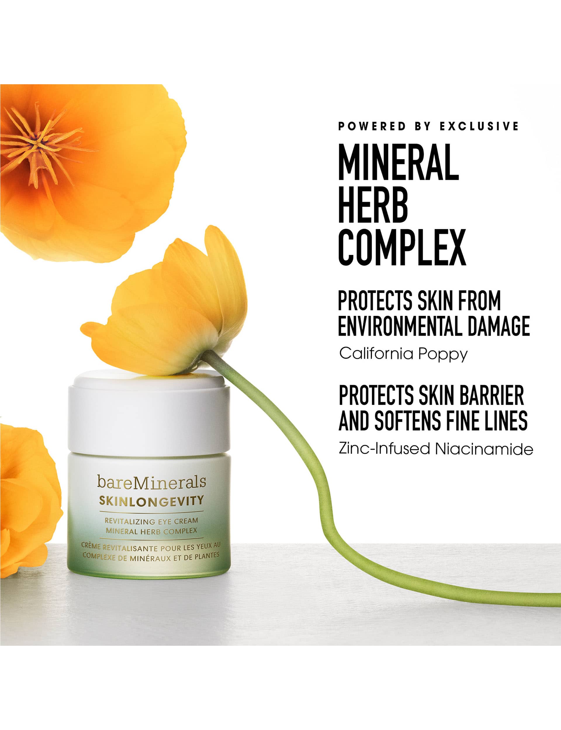 bareMinerals Revitalizing eye cream 15g - British product